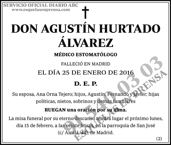 Agustín Hurtado Álvarez